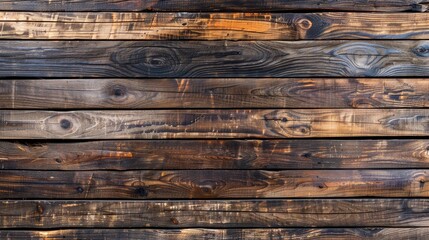 Wall Mural - Texture of wooden planks Wooden backdrop