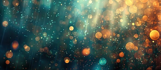 Poster - background with a light bokeh effect and an abstract texture, suitable for adding elements with a co