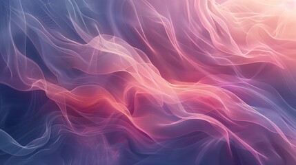 Wall Mural - Soft, flowing abstract background with gradients and light textures creating a serene atmosphere