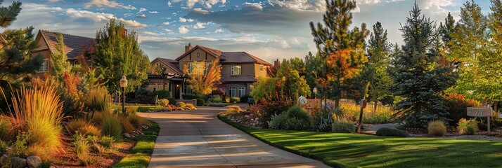 Wall Mural - Denver neighborhood