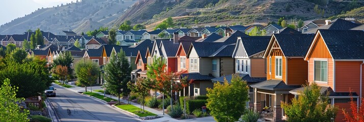 Wall Mural - Utah neighborhood