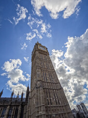 Wall Mural - London united kingdom urban landscapes and scenes on partly sunny day