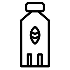 Sticker - Bottle Equipment Garden Line Icon