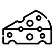 © Sentya - cheese outline icon