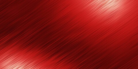 Canvas Print - Vibrant red diagonal texture, ideal for modern and energetic backgrounds in various design projects