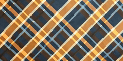 Poster - Knitted plaid background. Fabric texture plaid
