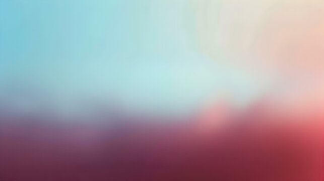 Gradient light blue to maroon abstract banner