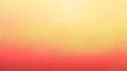 Gradient light crimson to gold abstract backdrop