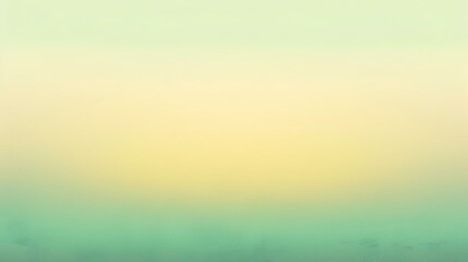 Canvas Print - Gradient light jade to lemon abstract effect