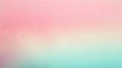 Sticker - Gradient light aquamarine to deep pink abstract backdrop