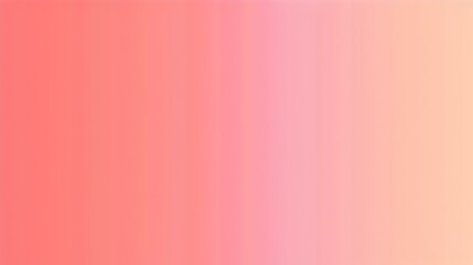 Wall Mural - Gradient light salmon to deep pink abstract background