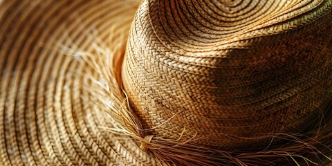 Summer-Themed Events and Advertising Versatile Straw Hat Wall Decor. Concept Summer-Themed Events, Advertising Ideas, Versatile Straw Hat, Wall Decor Inspiration, Outdoor Photo Shoot