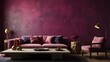 © Touhid09 - Evoke a sense of modern elegance with this captivating Magenta Tones Background, perfect for adding a sophisticated flair to your creative projects. Generative Ai.