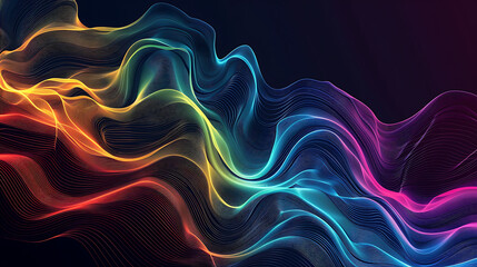 Poster - abstract colorful background