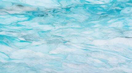 Vibrant Blue Turquoise Sea Marble Texture Background