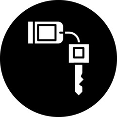 Poster - Room Key Icon Style