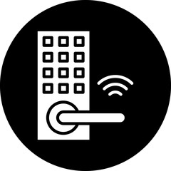 Sticker - Smart Lock Icon Style