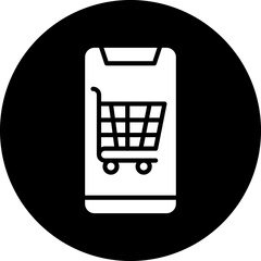 Poster - Online Shopping Icon Style