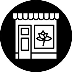 Sticker - Flower Shop Icon Style