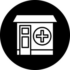 Sticker - Medical Store Icon Style