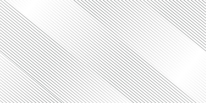 Vector gradient gray line pattern Transparent monochrome striped texture, minimal background. Abstract background wave line elegant white striped diagonal line technology concept web texture.