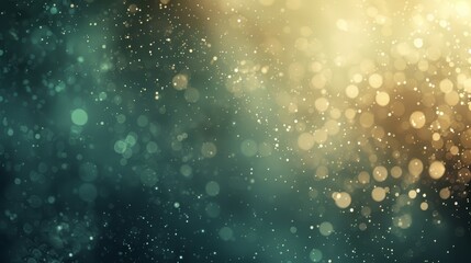Wall Mural - Abstract background with bokeh lights and a soft, ethereal glow. Perfect for holiday, celebration, or magical themes.