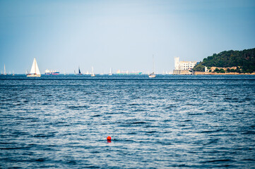 Wall Mural - Trieste International Regatta. Barcolana Show