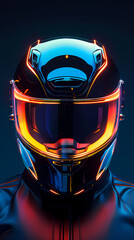 Wall Mural - motorcycle helmet