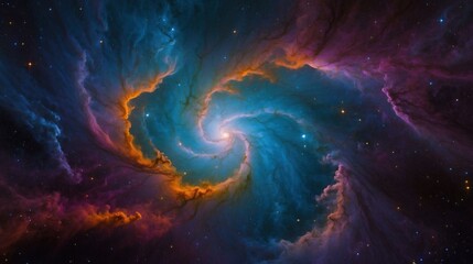 Wall Mural - the orion nebula. ai.