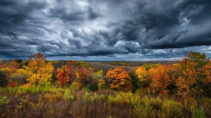 Fall clouds