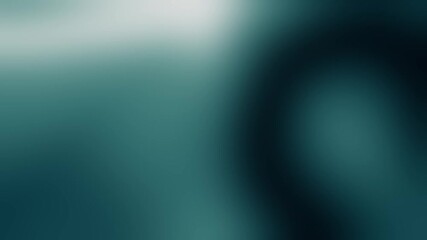 Poster - Dark teal blue liquid gradient flow animation, modern motion graphics blurred background