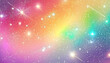 © Albaloshi - colorful rainbow texrure bright stars light up the night sky.This space scene features a vibrant rainbow texrure  and twinkling stars. Background
