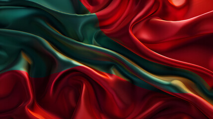 Poster - abstract digital background or texture design of portuguese flag colors, portugal national country s