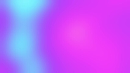 Poster - Seamless looping liquid animation purple and blue gradient holographic modern backgorund, vibrant