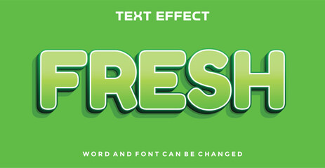 Poster - Fresh editable text effect