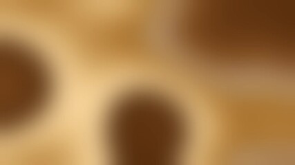 Poster - Warm neutral background waves, brown abstract fluid liquid gradient