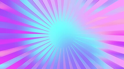 Poster - Seamless looping colorful futuristic gradient sunburst animation background, summer motion graphics concept with retro inspiration