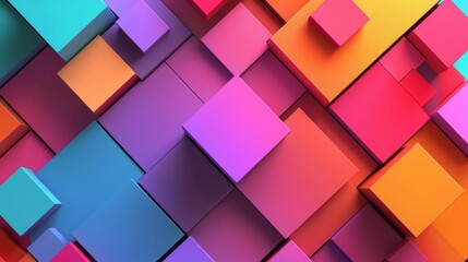 A colorful image of blocks in various colors