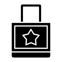 Poster - Shopping bag Icon