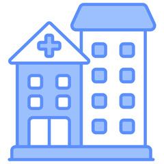 Wall Mural - Hospital Building