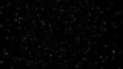 Wall Mural - Abstract Bokeh Shiny glitter blinking stars sparkling Dust Twinkling Stars Particles flow in Background. festive holiday decoration. light bokeh confetti light effect. Awards Celebration Event Award