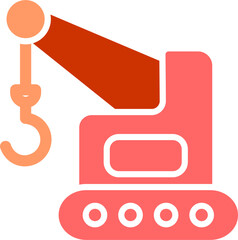 Poster - Lifter Crane Vector Icon