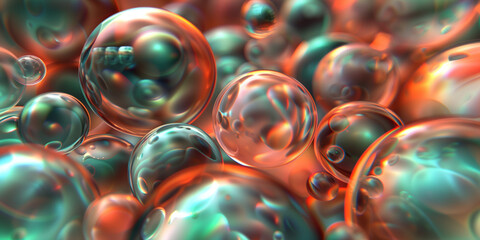 Poster - Abstract illustration of singularity concept. Origin of life. Space and science. Background image. Created with Generative AI technology.