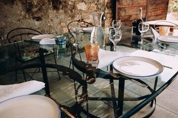 Rustic Alfresco Dining in Italy