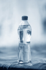 Sticker - clean water in the plastic bottle