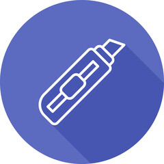 Poster - Utility knife Vector Icon