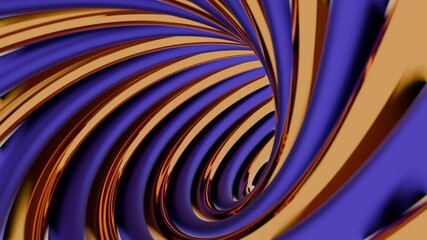 Poster - Abstract colorful rotating spiral stripes. Design. Optical illusion in motion creating effect of tornado.