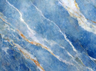 Wall Mural - Blue marble background