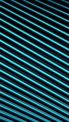 Fototapete - Blue and gray background.Motion. A bright background created from thin strips that move in animation.