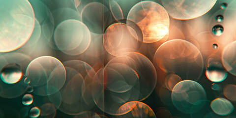 Poster - Abstract illustration of singularity concept. Origin of life. Space and science. Background image. Created with Generative AI technology.